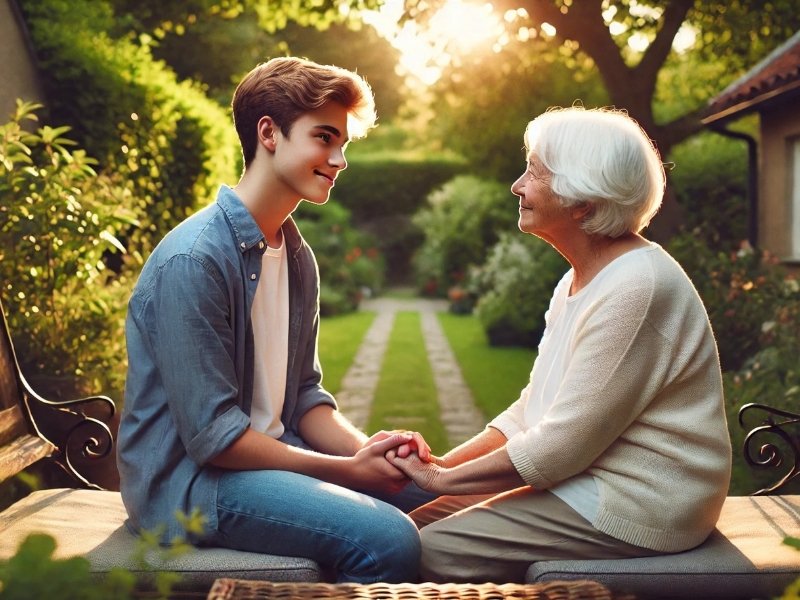 como ser uma pessoa melhor com os avós